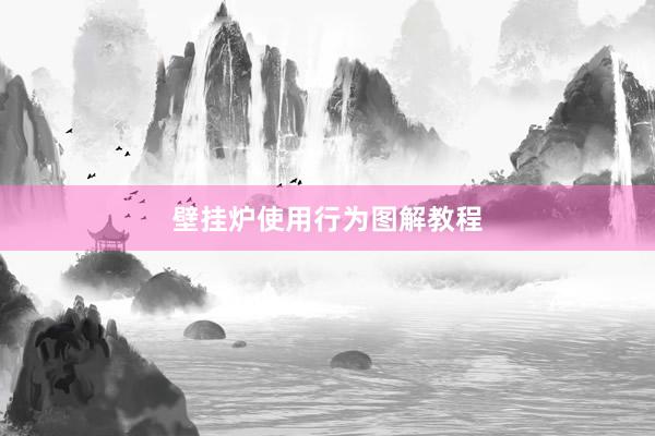 壁挂炉使用行为图解教程